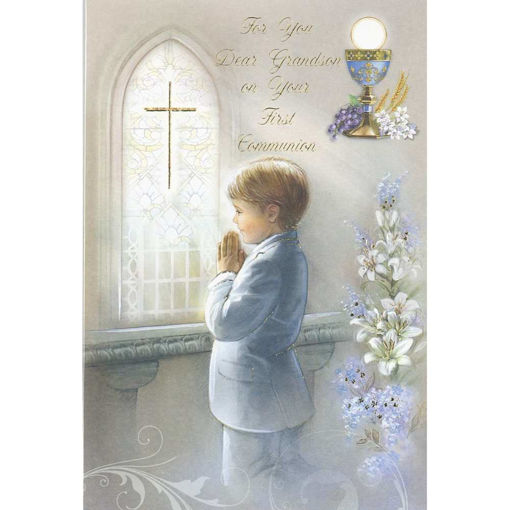 Picture of FOR YOU DEAR GRANDSON ON YOUR HOLY COMMUNION
